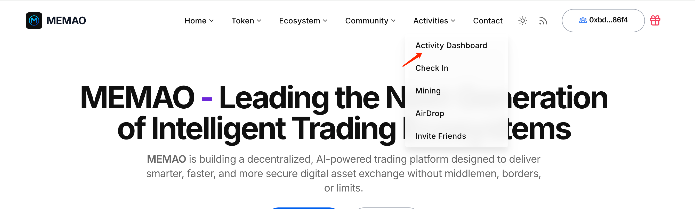 Activity Dashboard